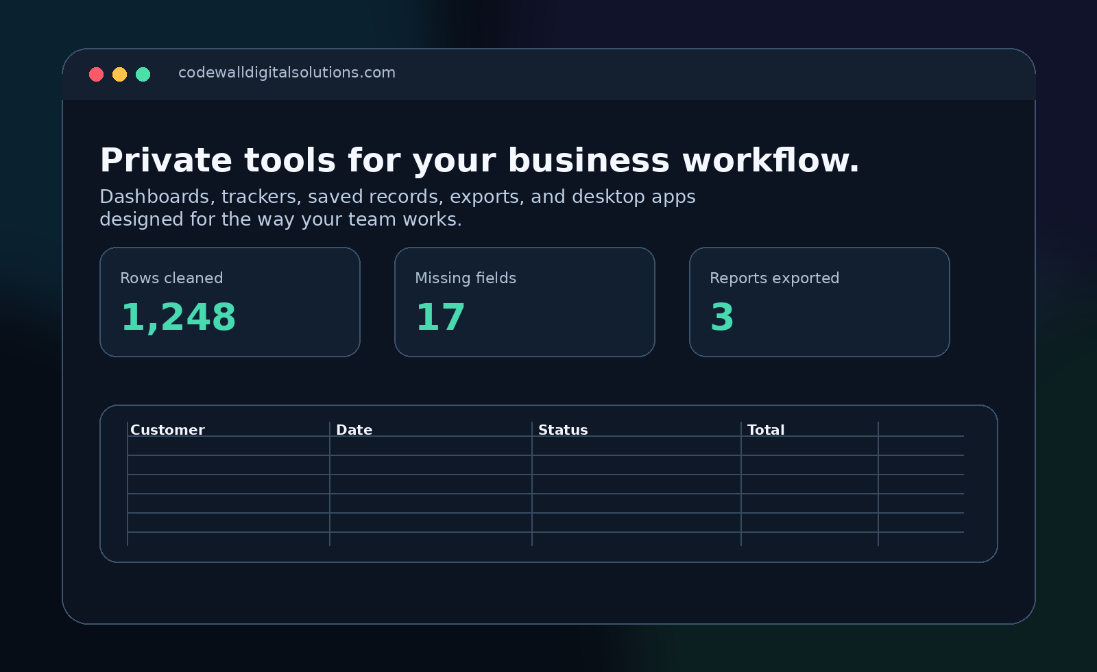 Preview of desktop apps work